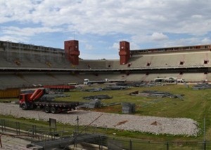 Estádio Arena da Baixada - Construção