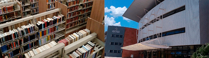 Biblioteca da Universidade Positivo Curitiba