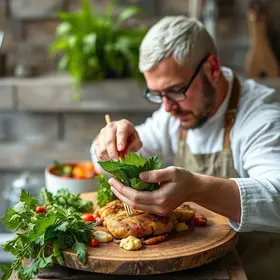 receitas ensinadas aos alunos do curso de Gastronomia Sustentável