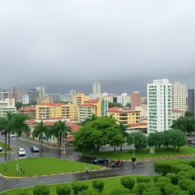 Curitiba deve ter semana com baixas temperaturas e chuva