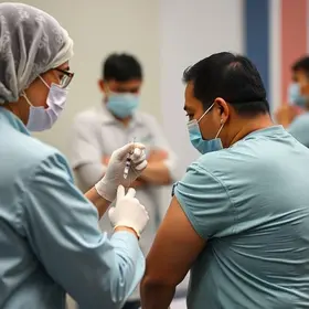 vacinação contra a gripe