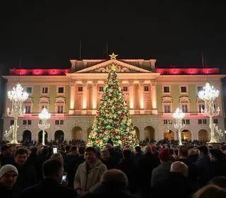 Estreia do Natal do Palácio Avenida