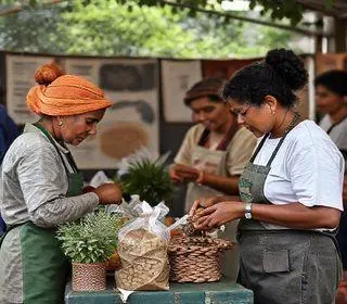 Mostra de economia solidária