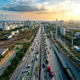 Obras de duplicação do Contorno Norte de Curitiba