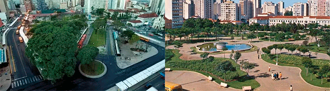 Praça Rui Barbosa Curitiba