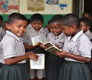 distribuição de bíblias em escolas