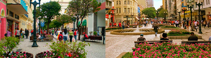 Rua das Flores Curitiba